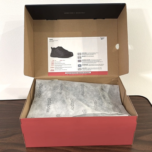 NWT Reebok Men Jorie Street Sport Jogger Work Industrial Construction Shoe, 11W - Picture 5 of 8
